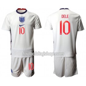 England Dele 10 Børn Hjemme Fodboldsæt Euro 2020 S/S (+ Korte bukser)